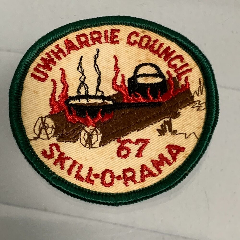 BOY SCOUT PATCH – UWHARRIE COUNCIL SKILL-O-RAMA 1967